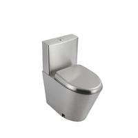 Lavabo de toilette moderne sur pied en acier inoxydable 304 pour hôtel, sur mesure