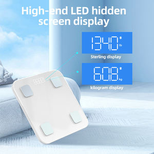 블루투스 체지방 및 BMI 욕실 체중계 전원 옵션이있는 가정용 전자 숫자 목욕 체중계를위한 독특한 맞춤형 스마트 - Product Image 4