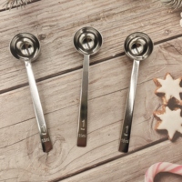 Cuillère doseuse vintage en acier inoxydable 15 ml (1 cuillère à soupe) – Outil de cuisine de précision pour la pâtisserie et la cuisine (sel, sucre, épices) – Chine