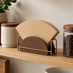 <span class=keywords><strong>Filtre</strong></span> à café en papier conique en pâte de bois de qualité alimentaire, léger et personnalisé OEM, pour diverses cafetières et méthodes de brassage - Product Image 1