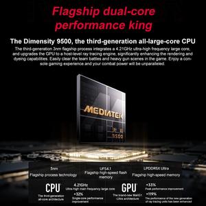 โทรศัพท์มือถือ Redmi K90 <span class=keywords><strong>Max</strong></span> 5G NFC รุ่นดั้งเดิม ปลดล็อคด้วยใบหน้า หน้าจอ 6.83 นิ้ว รองรับ 2 ซิม แบตเตอรี่ 8550mAh ชาร์จเร็ว 100W - Product Image 4