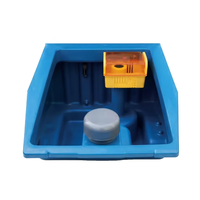 Nettoyeur de sol électrique à batterie à double brosse haute efficacité et robuste