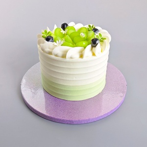 Plateau à gâteau personnalisé SunShine avec logo, 10 pouces, résistant à la graisse, blanc, rond, 12 mm d'épaisseur - Product Image 2