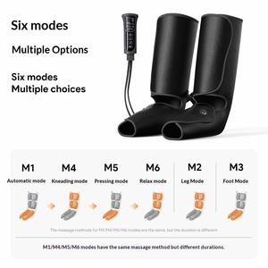 PAKISS – Bottes de massage à compression d'air pour mollets et pieds, avec chaleur à la semelle et tissu respirant, pour usage domestique – Vente en gros - Product Image 4