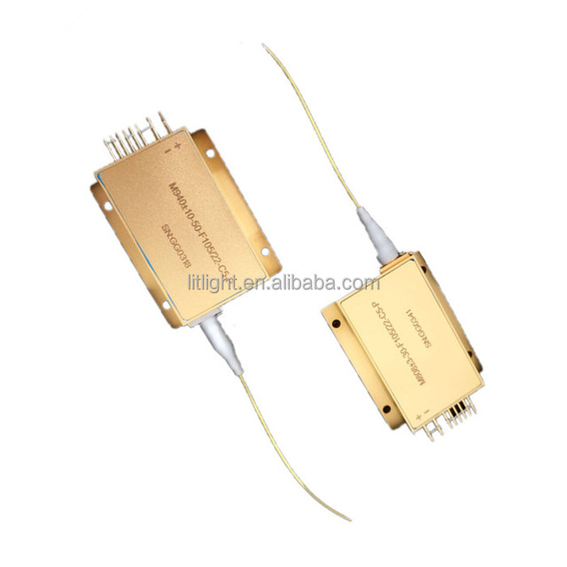 High Power 10W-15W-20W-30W IR 1550nm Infrared Continuous Laser Diode Fiber Coupled Laser Module for Ranging Lidar Sweeping