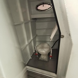Catamaran <span class=keywords><strong>noir</strong></span> de pêche en mer, yacht personnalisé en alliage d'aluminium - Product Image 2