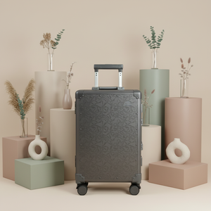 <span class=keywords><strong>Valise</strong></span> rigide en aluminium de luxe personnalisée et tendance avec roulettes pivotantes, serrure TSA, sans frais de moule pour les tailles non standard sur mesure - Product Image 3