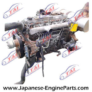 Motor Diésel Usado Original 6D34 6D34T 7.6L de 6 Cilindros para Excavadora Mitsubishi - Product Image 3