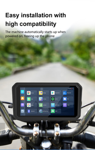 Caméras étanches de 6 pouces pour moto sans fil Carplay Android Auto WiFi Monitor Dash Cam TPMS - Product Image 6