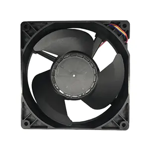 Super silent in line nmb axial fan motor for refrigerator 4 wire fan 12v dc brushless fan with compact size 12035 12539