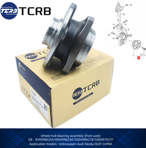 Nuevos rodamientos de <span class=keywords><strong>rueda</strong></span> <span class=keywords><strong>delantera</strong></span> TCRB 8V0498625A 5QD407621A 8S0498625A 5Q0407621F para Volkswagen Audi Skoda <span class=keywords><strong>Seat</strong></span> - Product Image 3