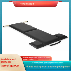 Colchoneta Plegable Rígida <span class=keywords><strong>de</strong></span> Madera <span class=keywords><strong>de</strong></span> Alta Calidad para <span class=keywords><strong>Pilates</strong></span> Reformer Legacy, para Gimnasio, Estudio y Uso Doméstico, Plegable <span class=keywords><strong>de</strong></span> Fábrica, Modelo Low Legacy - Product Image 4