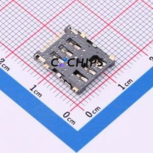 NANO-<b>SIM</b>-0502A-P <b>SIM</b> <b>Card</b> Connector SMD Connector Flip Cover Type Nano <b>SIM</b> <b>Card</b> <b>Card</b> <b>Holder</b> 1.45mm - Product Image 2