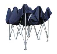 Tente imperméable pliante Portable coupe-vent résistant aux UV abri pour 4-8 personnes Camping en plein air randonnée pique-niques jardins
