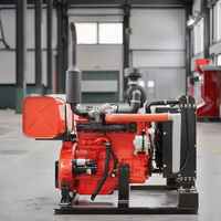Moteur diesel turbocompressé refroidi à l'eau 4 cylindres 90kW 3000RPM Moteur à eau puissant à haute efficacité et à économie d'énergie