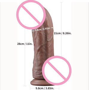 Masturbatore Vibrante in Silicone High-Tide per Donne, Dildo Elettrico Femminile con Spruzzo d'Acqua, Morbido, Realistico, Impermeabile, Giocattolo Sessuale per Adulti - Product Image 5