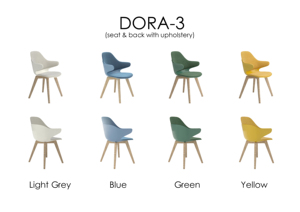 Fabrieksmatig geproduceerde minimalistische design fauteuil, modern hotel, luxe restaurant, Scandinavische houten lounge- en eetkamerstoelen - Product Image 4