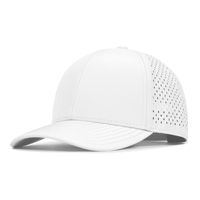 Casquette de baseball en polyester avec logo imprimé personnalisé, respirante, légère, pour le sport, la course à pied, la pêche, protection solaire, casquette snapback