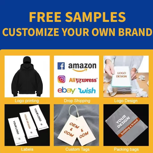 Sudaderas con capucha personalizadas de alta calidad con logo, de moda, de forro polar, con máscara de esquí, para hombre, estilo urbano, con cremallera completa y máscara integrada - Product Image 4