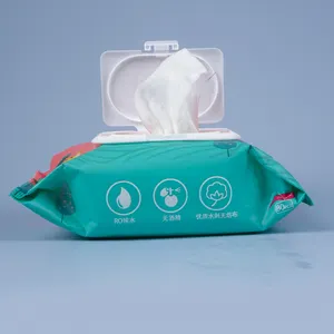 Lampure new product wet wipes made from 100% bamboo pulp