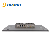 Nodka PC industriel tout-en-un avec écran tactile capacitif de 21,5 pouces, processeur Intel Core I3-N305, sans ventilateur