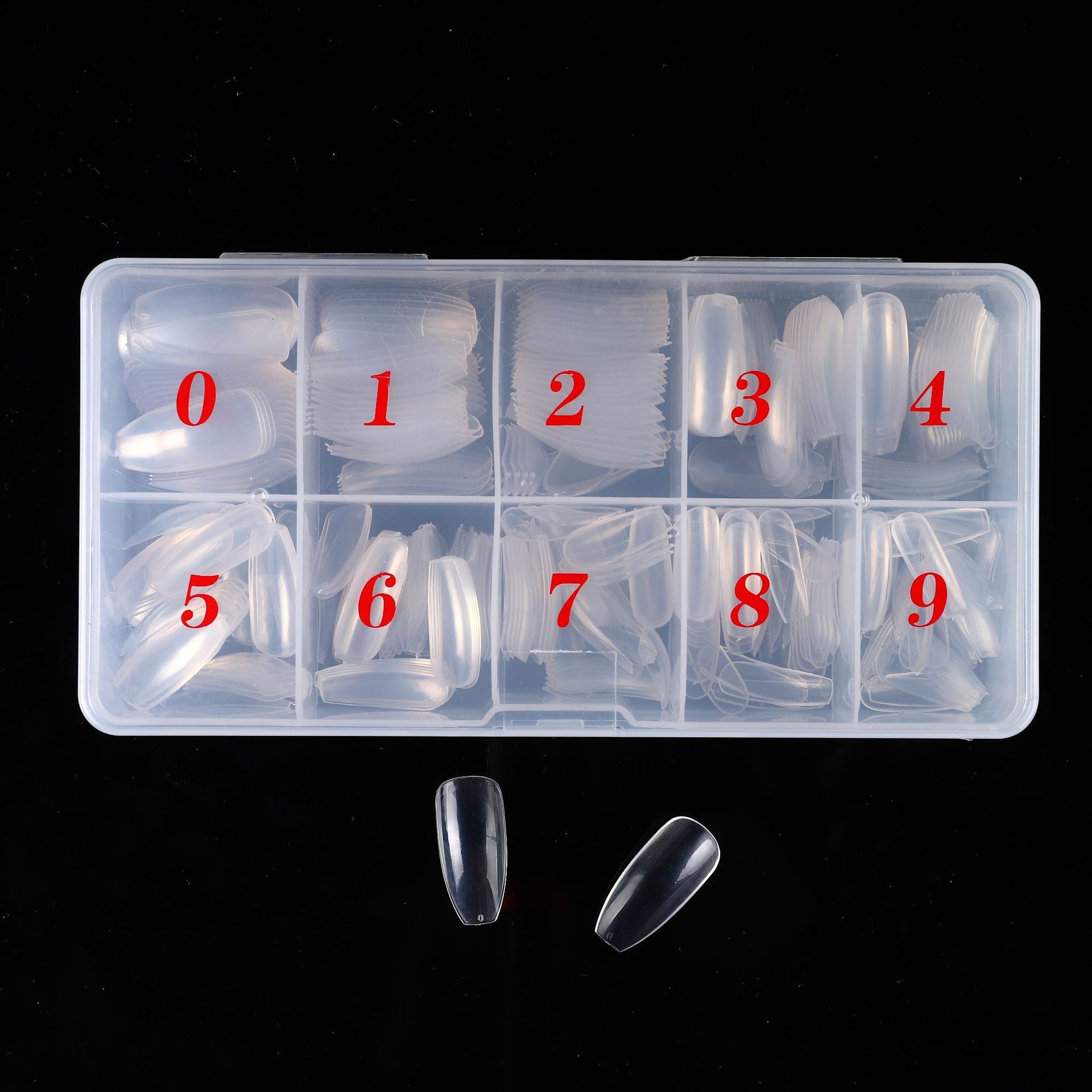 Ballet Transparent Nail Slices