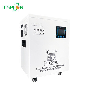 อินเวอร์เตอร์พลังงานแสงอาทิตย์ Espeon รุ่น HS-1000UC 12V DC เป็น 220V AC พร้อมระบบควบคุมแผงโซลาร์เซลล์และแบตเตอรี่ - Product Image 2