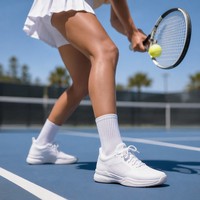 Chaussettes de sport respirantes épaisses avec compression de la voûte plantaire, logo personnalisé OEM, chaussettes de sport rembourrées pour la course à pied et le tennis