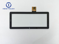 Écran tactile de 12,3 pouces en forme de barre, verre tactile de 12,3 pouces avec module d'affichage LCD à liaison optique, panneau tactile capacitif