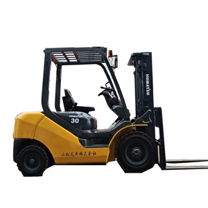รถยกดีเซล Komatsu 3T ประสิทธิภาพสูง รถยกมือสองสำหรับงานก่อสร้าง อะไหล่แท้ รถยกแบบเครื่องยนต์สันดาปภายใน - Product Image 1