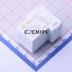JQX-105F-1/024D-1ZS Power Relay Through hole,27.1x32.3mm Relay 24V 1 Changeover: 1C (SPDT-Changeover)::: 5 277V-AC/28V-DC - Product Image 1