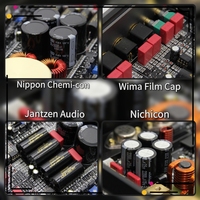 Amplificateur audio pour voiture classique 4 canaux classe A RMS 120W avec circuit imprimé double couche