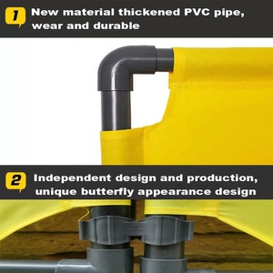 Taşınabilir çelik ve plastik PVC yol güvenliği trafik bariyerleri asansör bakım bariyeri-trafik güvenlik ürünleri - Product Image 3