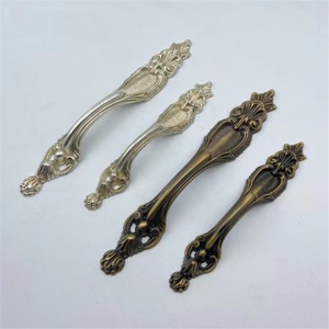 Popular Zinc Alloy Modern Lightweight Ring Three-dimensional Single Double Hole <b>Cabinet</b> Door Drawer Handle - Product Image 6