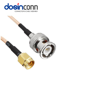 SMA-HF-Koaxial stecker an BNC-Stecker mit RG316 RG174 rg58 Koaxialkabel für Car Audio SMA-Anschluss 3,5mm - Product Image 3