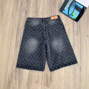 Fabricante de Jorts de Mezclilla al por Mayor, Jorts Casuales de Diseño Jacquard para Hombre, Pantalones Cortos de Mezclilla Anchos y Holgados de Cintura Media para Verano - Product Image 3
