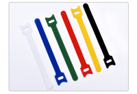 Attaches de câble en nylon hautement adhésives Attache double face dos à dos crochet et boucle Gestion des câbles écologique