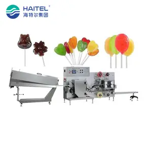 Hot selling automatic industrial machine for flat lollipop packing production line