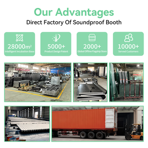 Cabine insonorisée sécurisée pour évaluations d'appels d'offres, bureau, salle de réunion, salle privée, salle d'enchères, salle confidentielle, ventilation, LED, CE, hôtel, centre commercial - Product Image 6