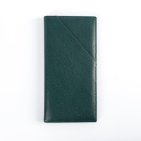 Portefeuille long multifonction en cuir véritable et nylon RFID pour homme, style national, avec porte-passeport et compartiment pour billets, modèle Yanzhi