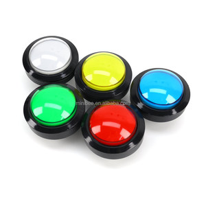 Factory Direct Black Arcade <strong>Button</strong> 60mm Children's Game Machine Game Doll Machine Key Accessories - Product Image 6