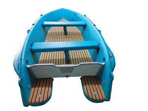 Meilleure vente PVC gonflable en caoutchouc Sport Yacht pliant aviron canoë artisanat dériveur <span class=keywords><strong>Kayak</strong></span> avec boucle de moteur pour la pêche - Product Image 5