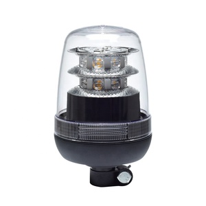Đèn Led Xoay Đèn Báo Hiệu Nhấp Nháy Led Ống Kính Trong Suốt Màu Trắng Hoặc Màu Hổ Phách Đèn Cảnh Báo Cho Xe Tải Máy Kéo Xe Ô Tô - Product Image 2