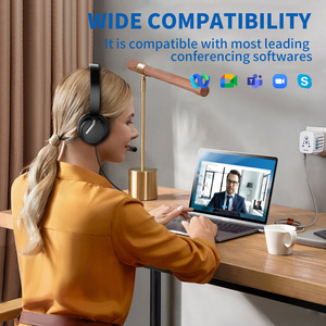 Auriculares con Cable EH10 para Centro <span class=keywords><strong>de</strong></span> Llamadas con Micrófono con Cancelación <span class=keywords><strong>de</strong></span> Ruido, Giratorios y Ajustables, Auriculares Telefónicos <span class=keywords><strong>de</strong></span> Oficina para Videoconferencias - Product Image 4