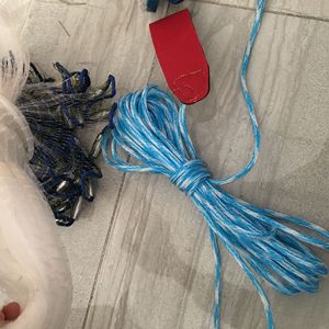 Filet de pêche à la main de 7,2 m de diamètre pour la pêche <span class=keywords><strong>en</strong></span> <span class=keywords><strong>mer</strong></span> avec poids de plomb <span class=keywords><strong>en</strong></span> zinc véritable lourd - Product Image 4