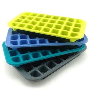 Bacs à glace en silicone avec support en plastique, durables et en stock – Meilleures ventes - Product Image 1