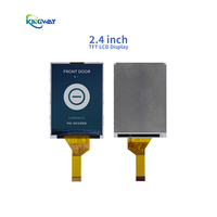 Panel LCD Industri 2.4 Inci Resolusi 240x320 13/22 Pin Layar LCD TFT TN Warna SPI Kecerahan 250cd/m -20~+70