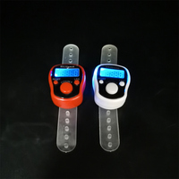 Bague digitale électronique personnalisée avec lueur LED, compteur de pointage Tasbih, cadeau d'affaires promotionnel pour prières musulmanes en plastique