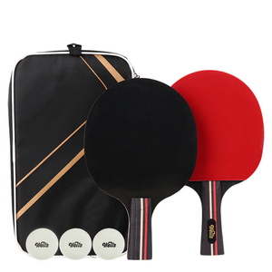 Tùy chỉnh 3 sao <span class=keywords><strong>carbon</strong></span> bóng bàn vợt chuyên nghiệp thể thao ngoài trời pingpong Paddle Set cho cầu thủ chuyên nghiệp Đào Tạo - Product Image 1