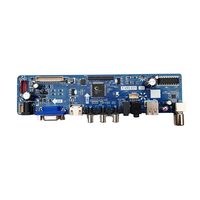 Prix moins cher V59.031 led TV carte mère universelle 14-32 pouces petite taille LED tv pcb cartes pour réparation et assemblage TV